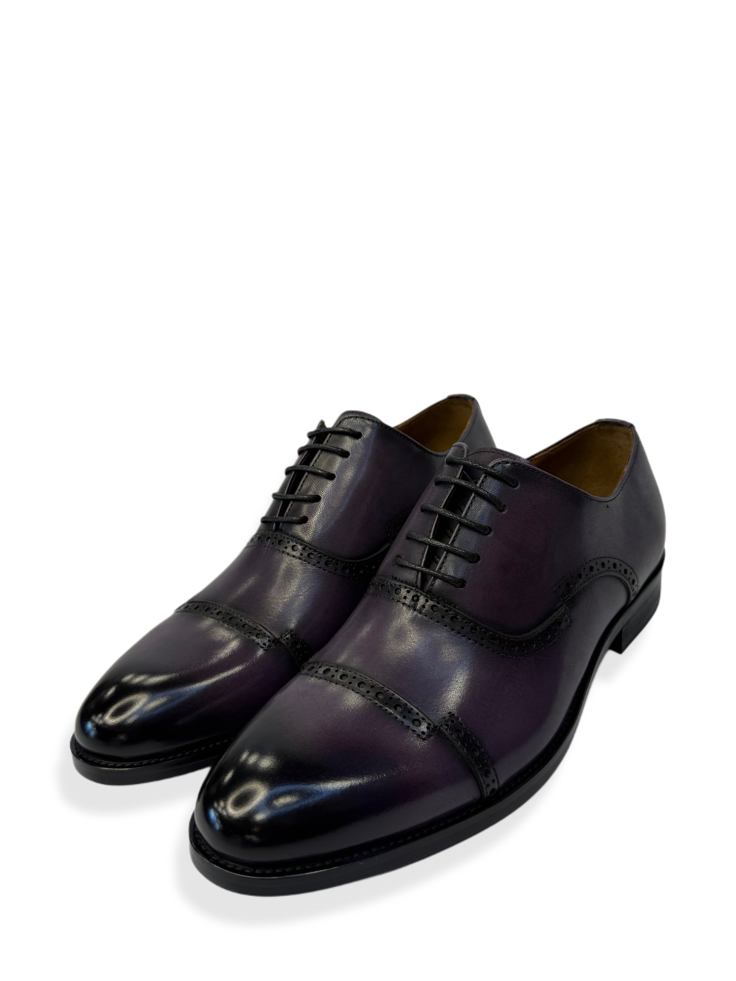 Men’s Classic Oxford Dress Shoes - Purple