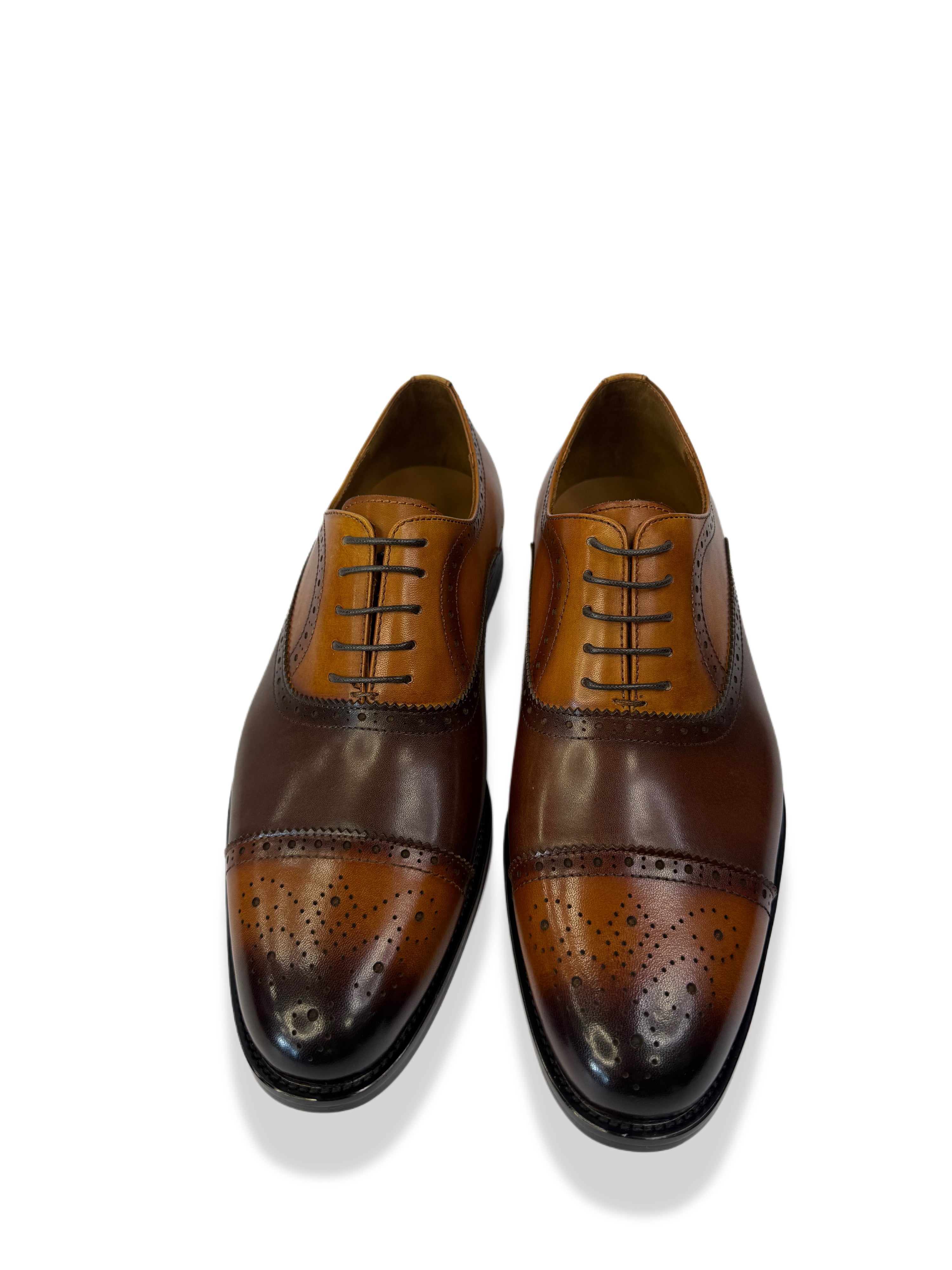 Men’s Classic Oxford Dress Shoes - Brown and Coffee