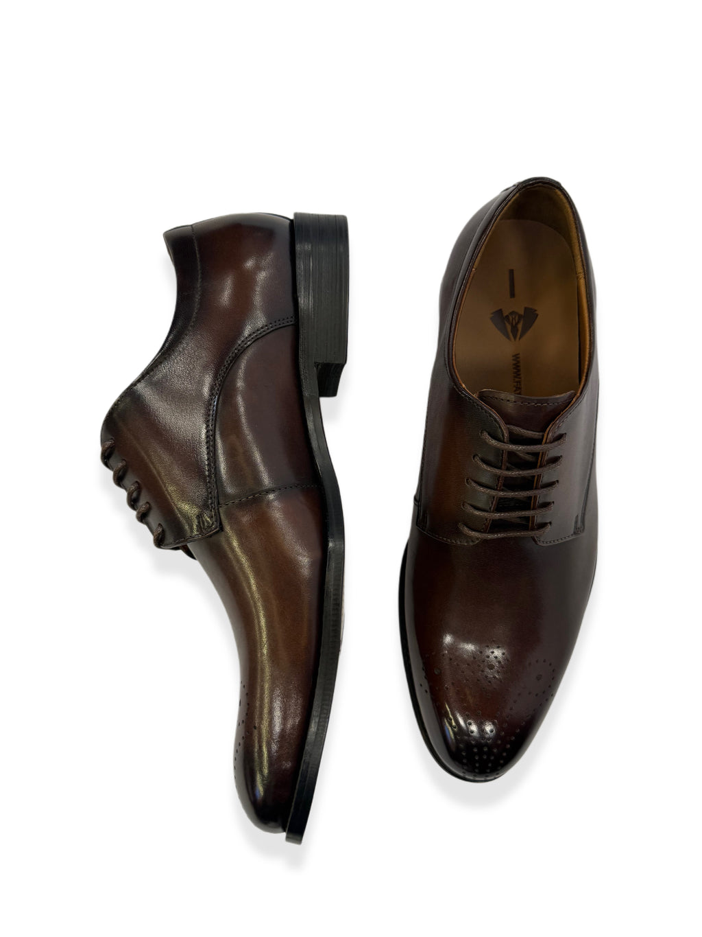 Classic Oxford Dress Shoes - Brown