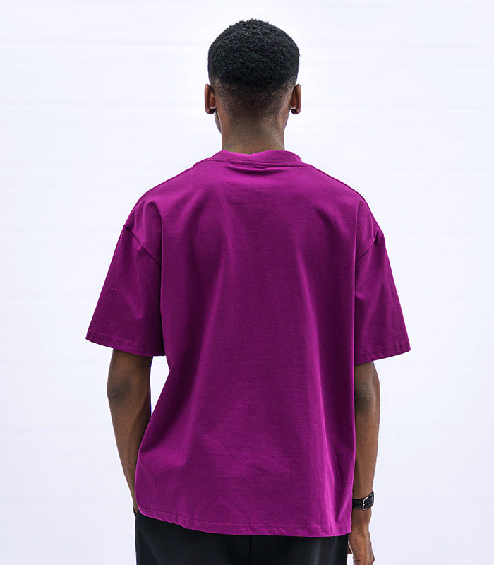 Purple Printed T-shirt