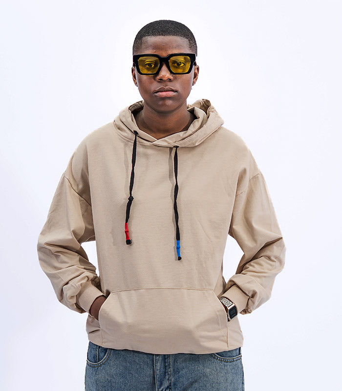 Beige Hoodie