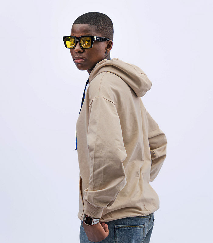 Beige Hoodie