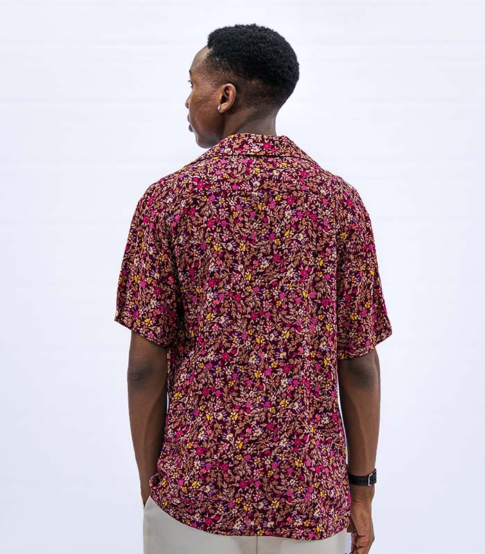 Floral Short-Sleeve Shirt