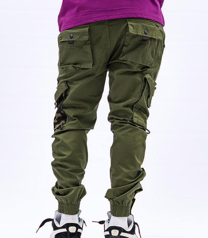 Drawstring Cargo Joggers