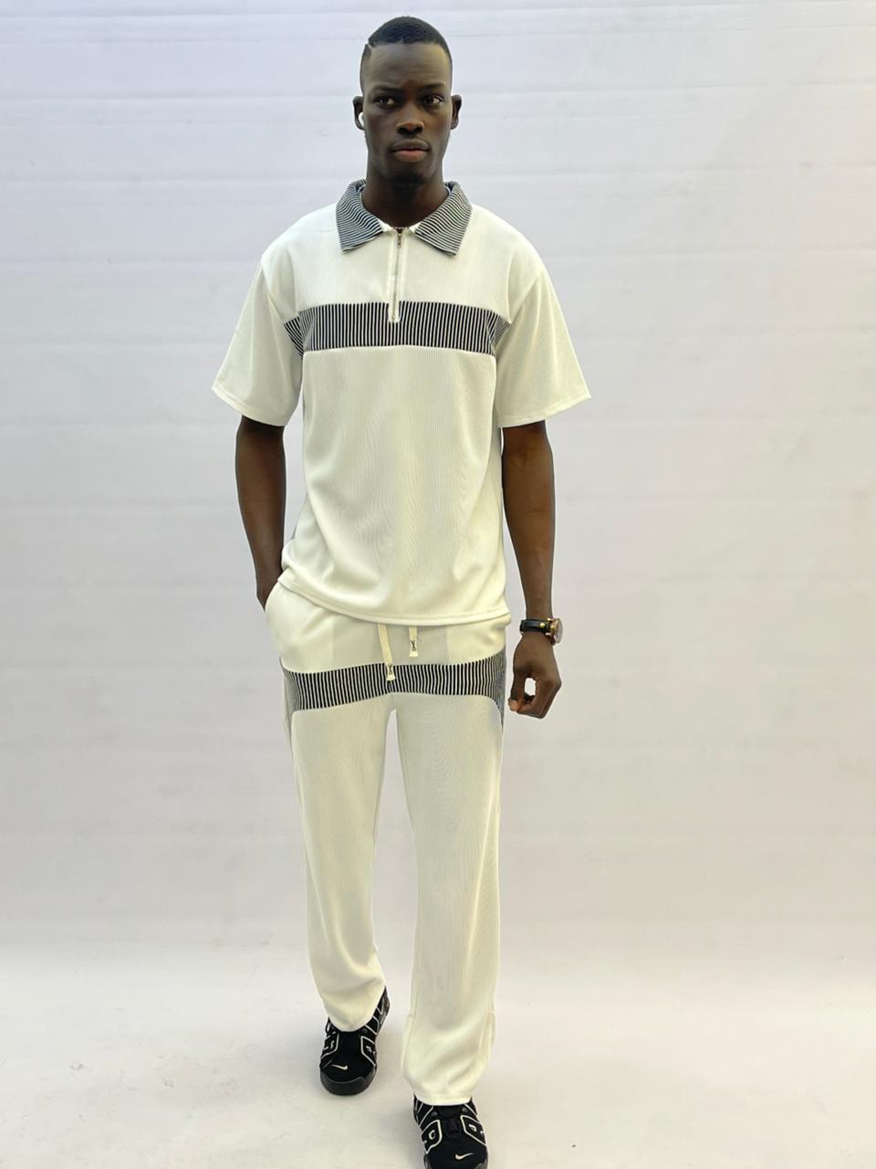 black and white 2piece